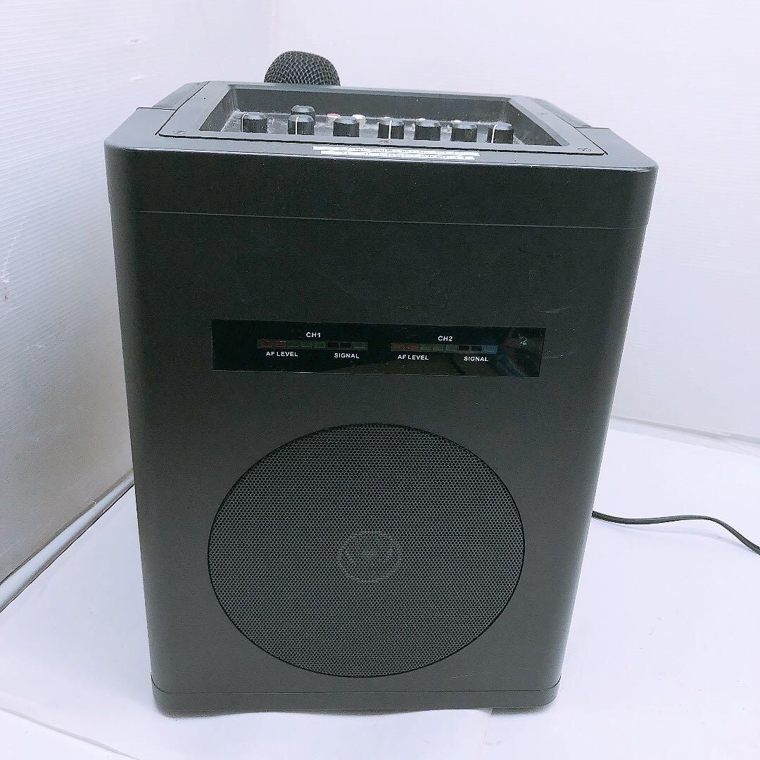 通電のみ確認 サンワサプライ ワイヤレス拡声器スピーカー SANWA 中古品