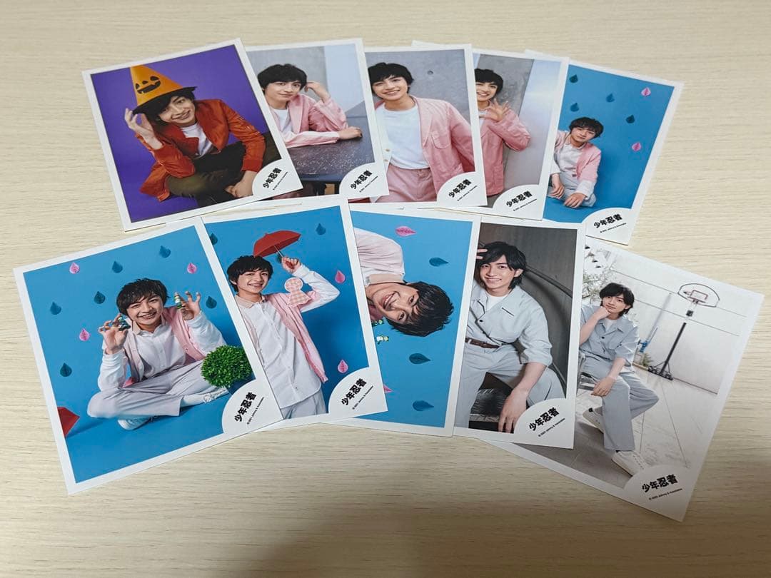 少年忍者 川﨑皇輝 川崎皇輝 ジュニア公式写真168枚セット