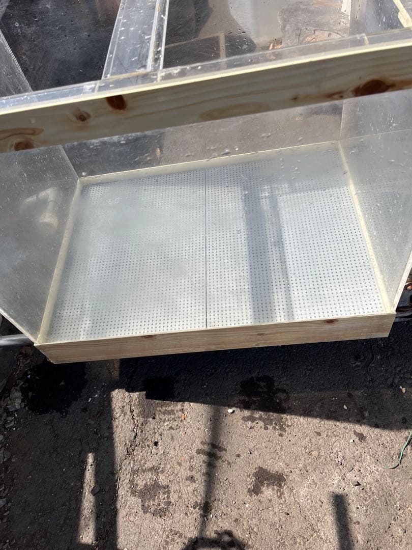 ゼンスイ活魚濾過層、ゼンスイ活魚水槽用濾過層、オーバーフロー濾過層、スノコ付