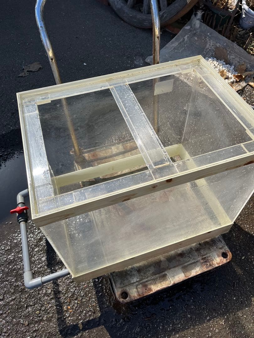 ゼンスイ活魚濾過層、ゼンスイ活魚水槽用濾過層、オーバーフロー濾過層、スノコ付