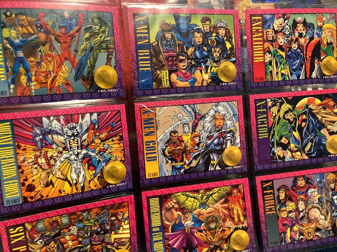 1993スカイボックス社製 X-MENシリーズ2 レギュラーカード 全100種