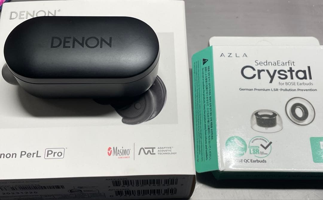 DENON Denon PerL Pro ワイヤレスイヤホン 使用30時間以内