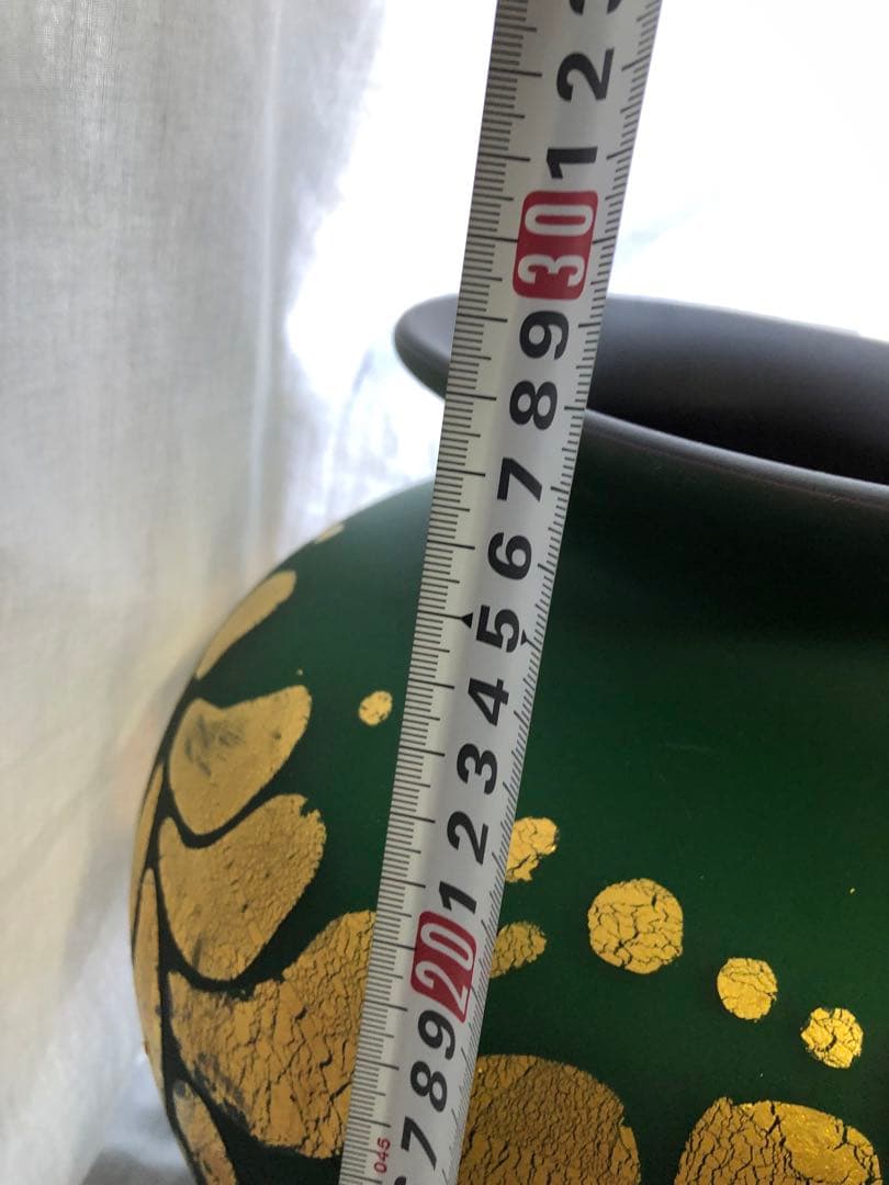 ●骨董品●￼壺●花器●ガラス●河口馬次郎作