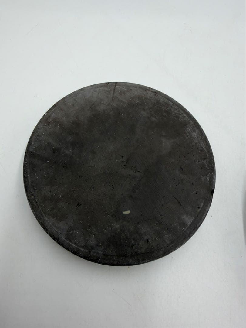 中国　書道具　龍刻　端渓硯　蓋硯