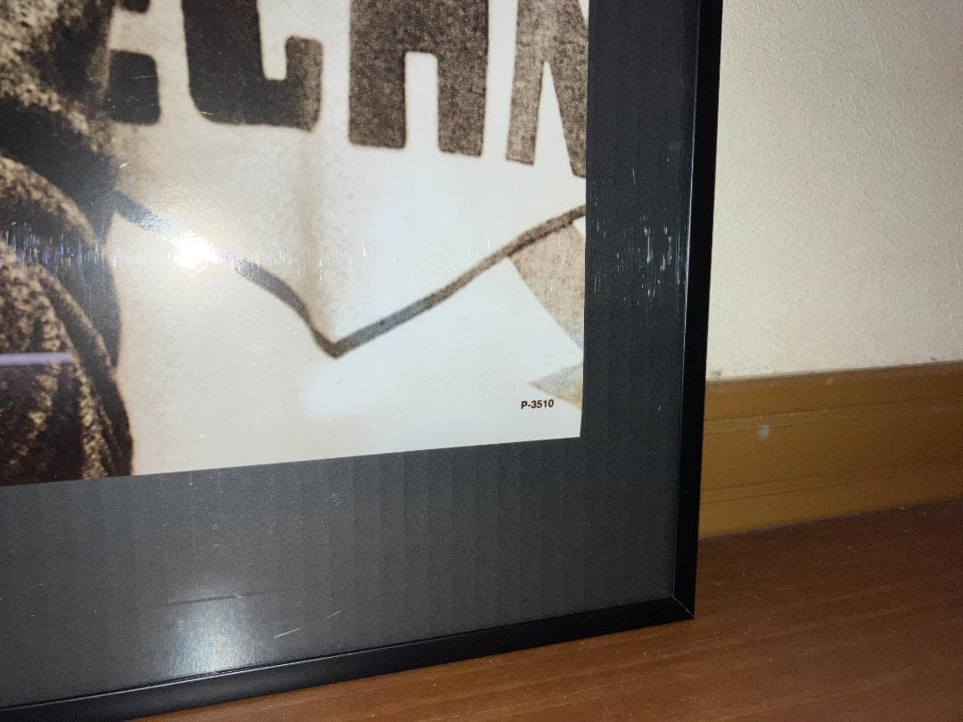 限定！日本未発売！NIRVANA ニルヴァーナ カートコバ―ン 額付 ポスター