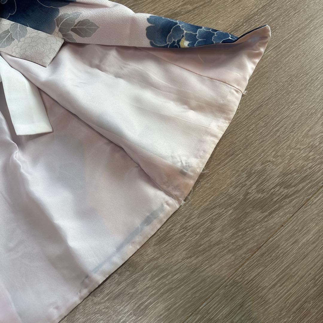 3歳　七五三着物セット　くすみカラー