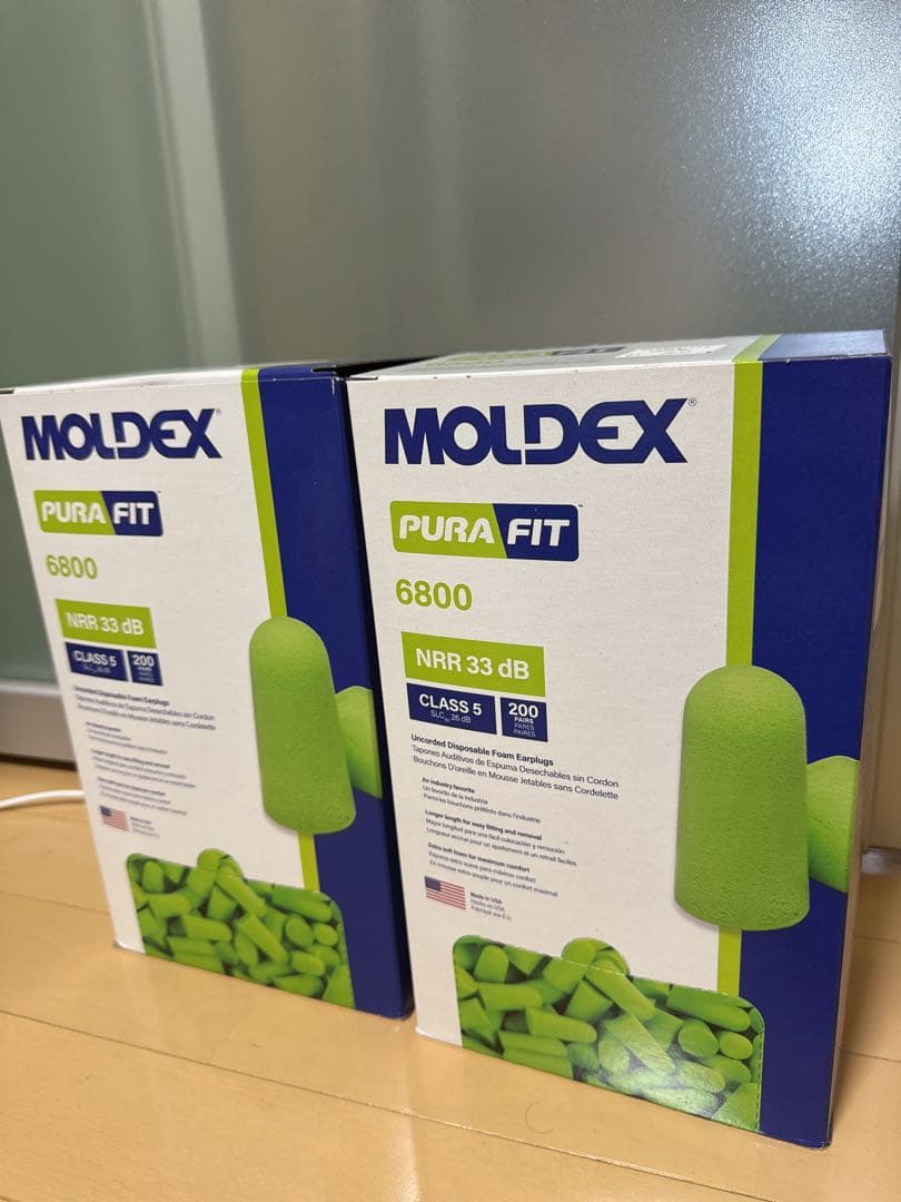 MOLDEX PURA FIT 6800 耳栓 バラ売り可