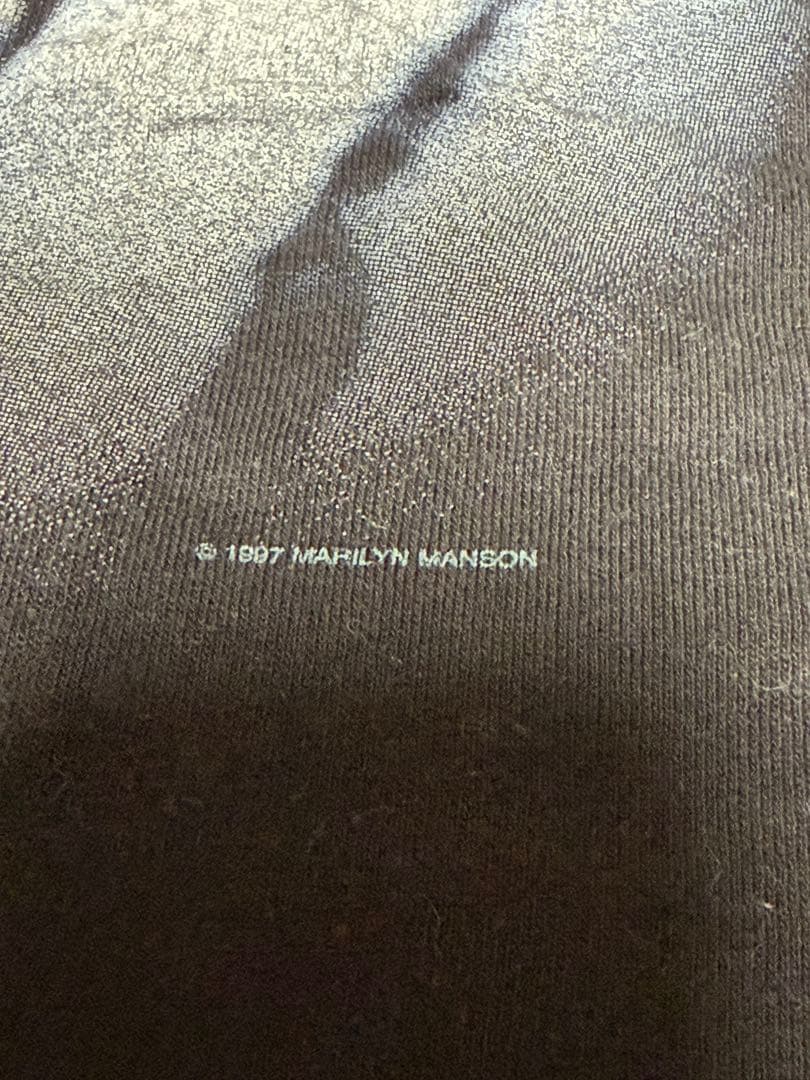 Marilyn Manson Tシャツ 1997年製 Lサイズ