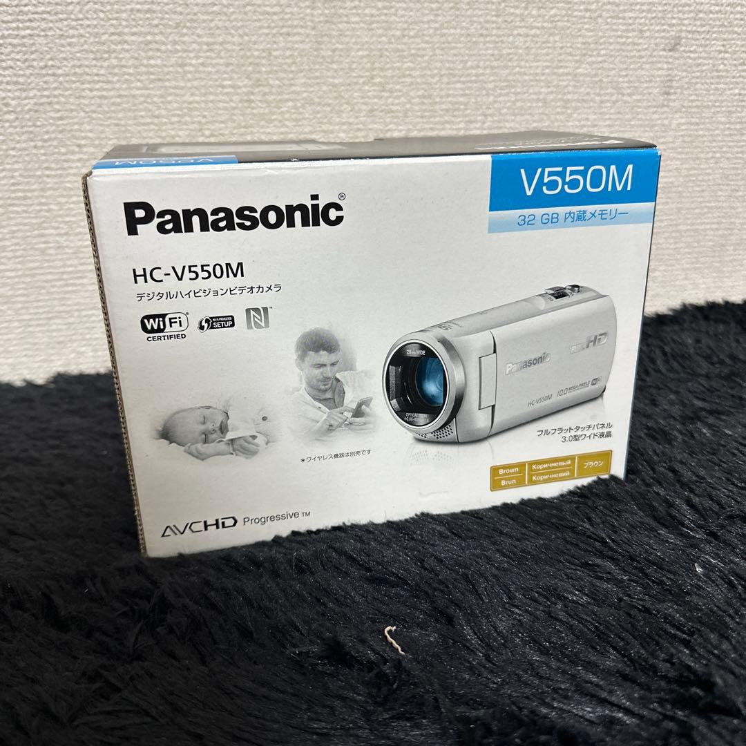 Panasonic HC-V550M デジタルハイビジョン ビデオカメラ
