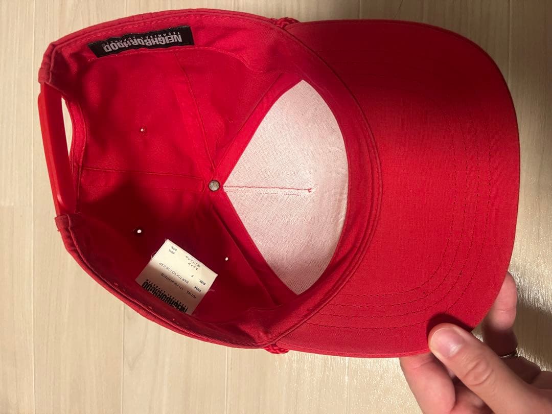 NEIGHBORHOOD ワークキャップ レッド