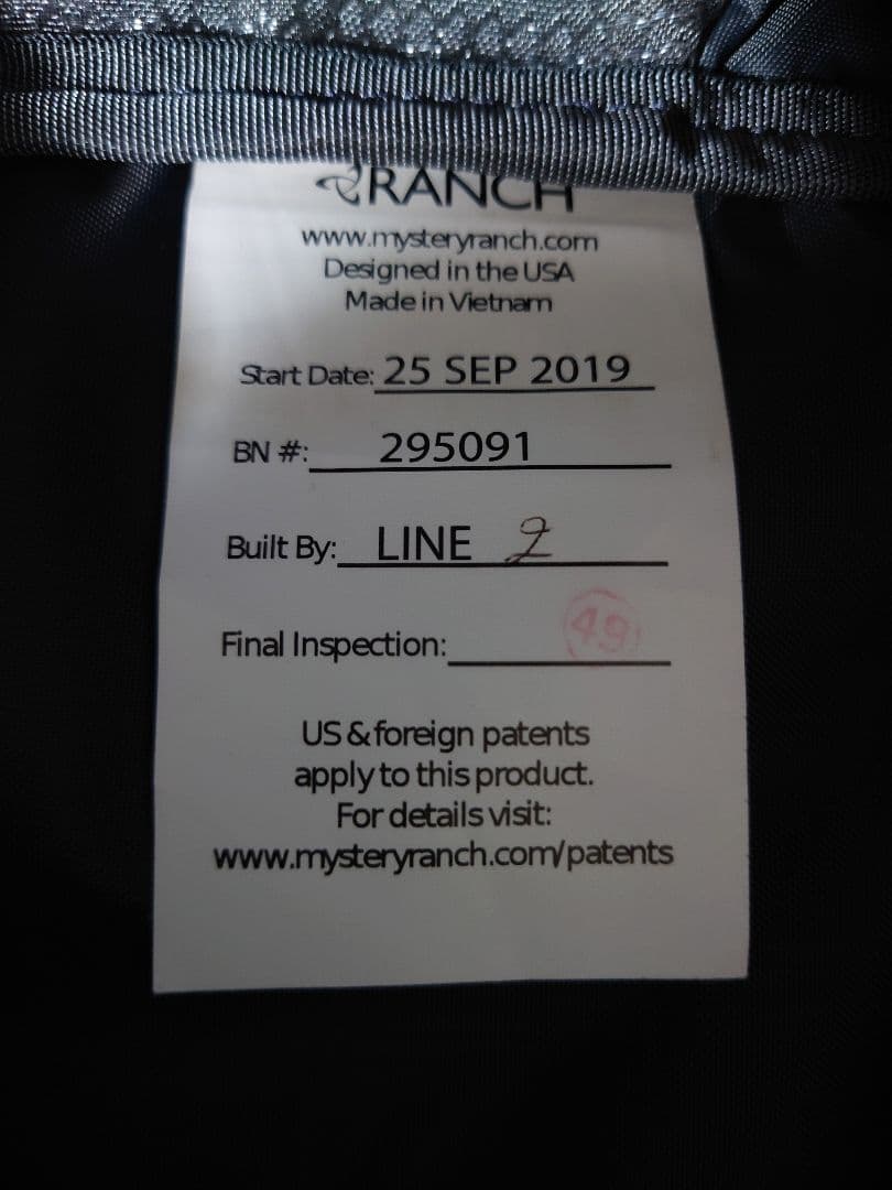 ミステリーランチ　ミッションダッフル40