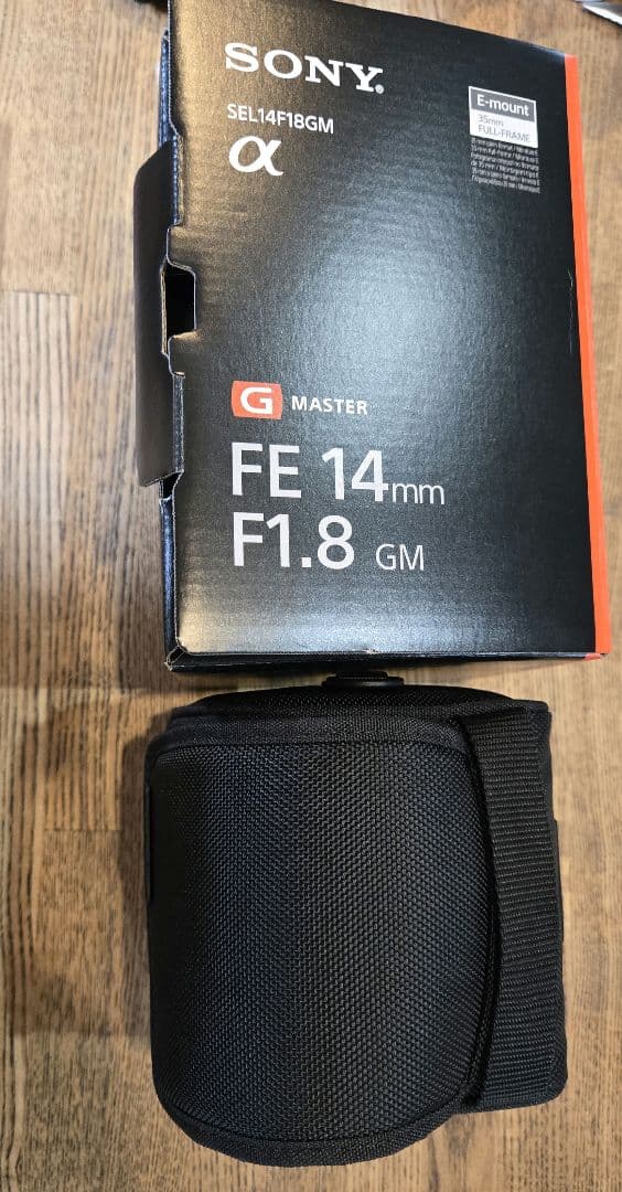 中古美品　SONY FE 14mm F1.8 GM レンズ
