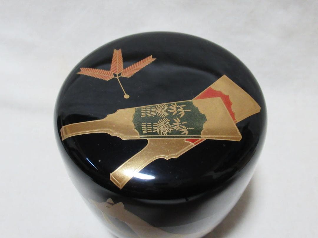 茶道具葵春造　棗　馬に玩具絵　共箱