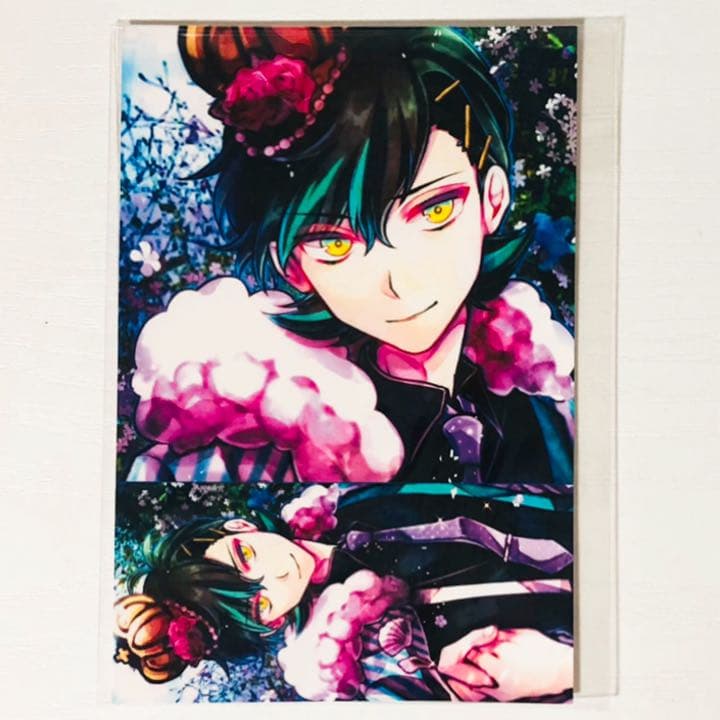 新品★狼ゲーム【新村コウ＆飯田リンタロウ】香りつきポストカード★2点セット