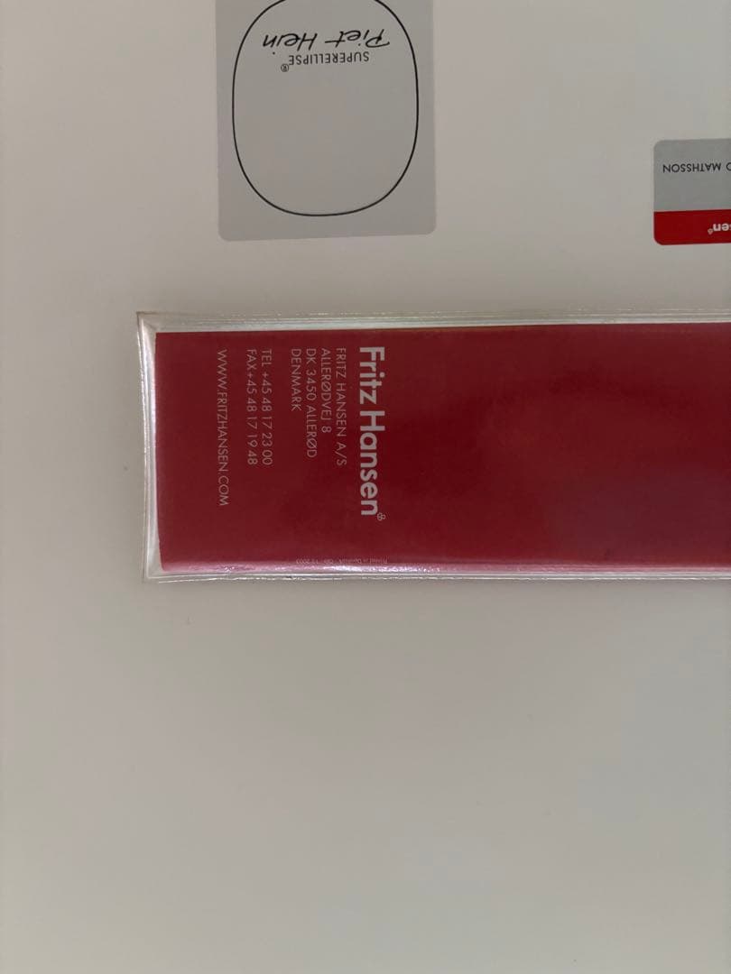 かつおぶし Fritz Hansen 楕円形ダイニングテーブル