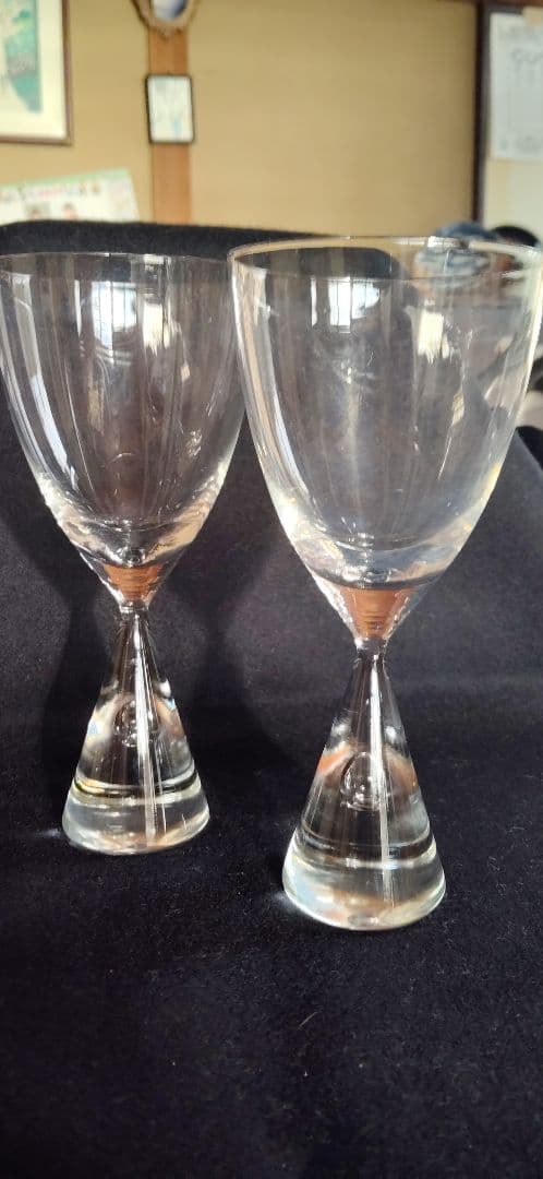 デンマークのヴィンテージワイングラス