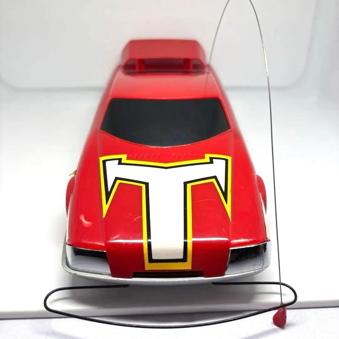 高速戦隊ターボレンジャー レッドターボマシン ラジコン ポピー 1989年当時物