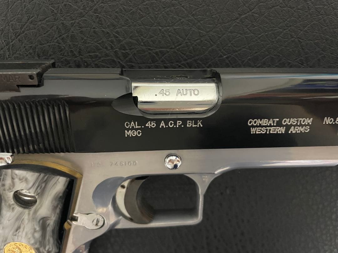 ＊ 極上美品 ＊ WA製ガバメント キャップ火薬ブローバックモデルガン