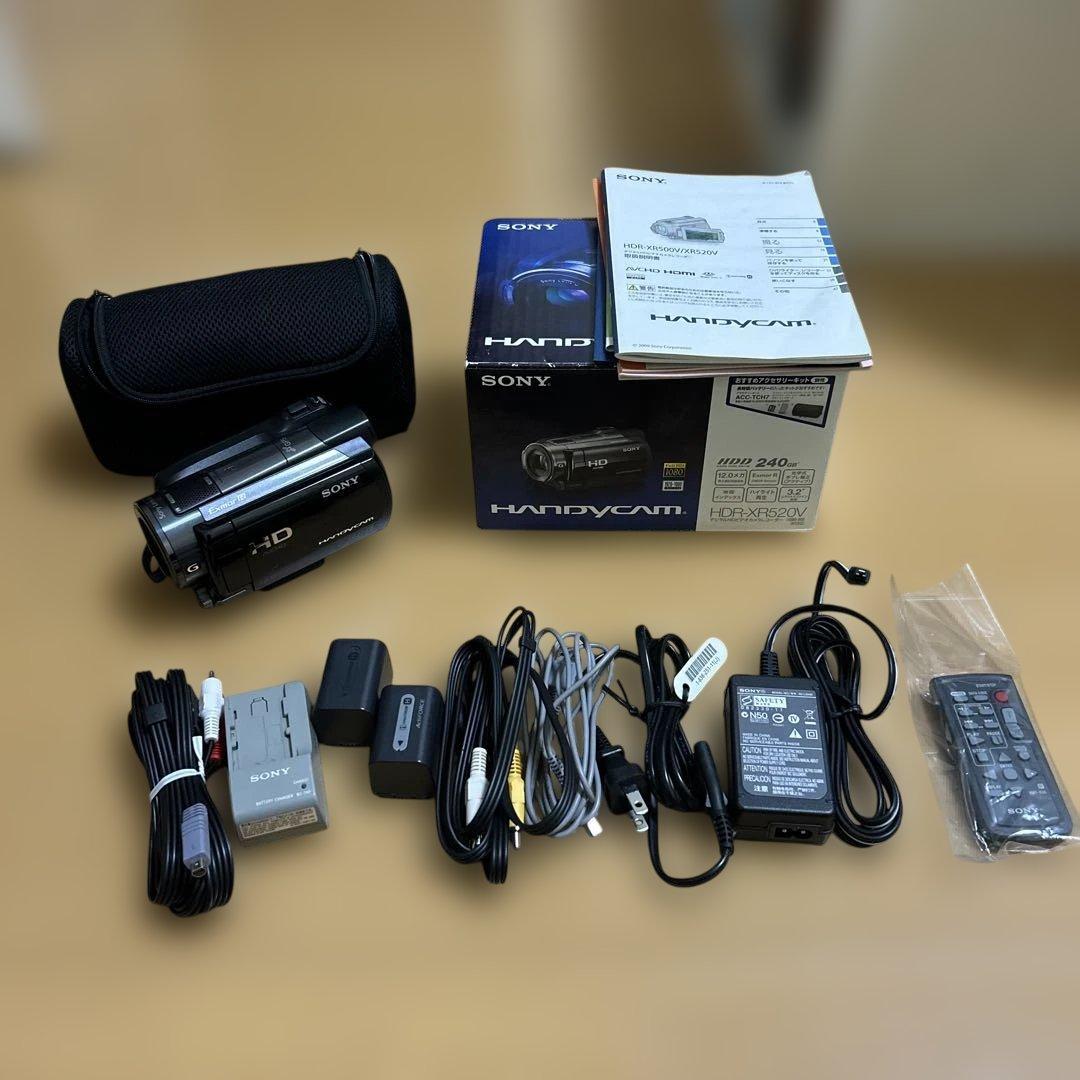 SONY HDR-XR520V ハンディカム 別売アクセサリーキット セット