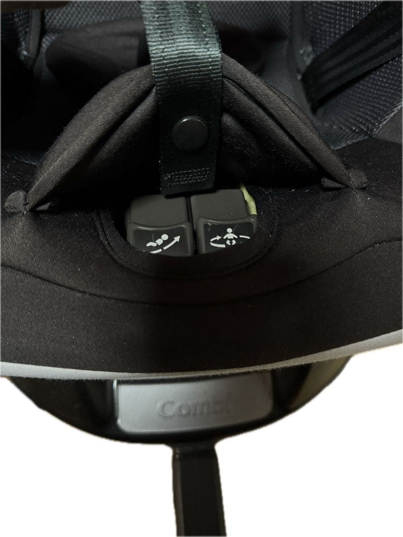美品combi クルムーヴ スマート ISOFIX エッグショック