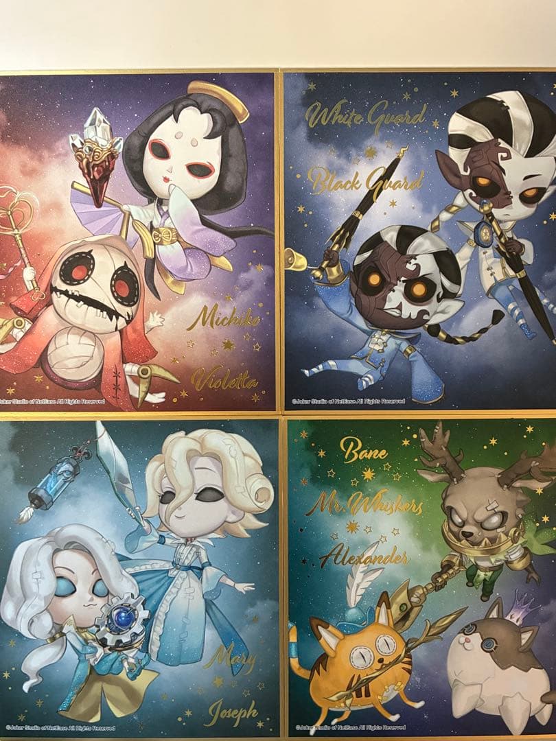 第五人格 IdentityⅤ 星座 色紙 コンプリートセット