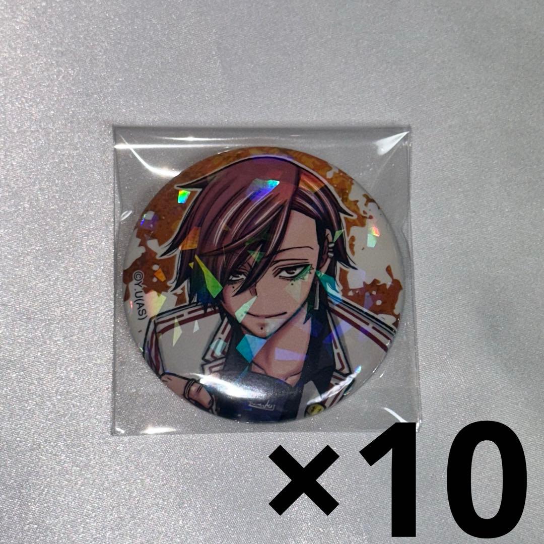 桃源暗鬼 ホログラム缶バッジ マズル vol.3 原作 花魁坂京夜 10点セット