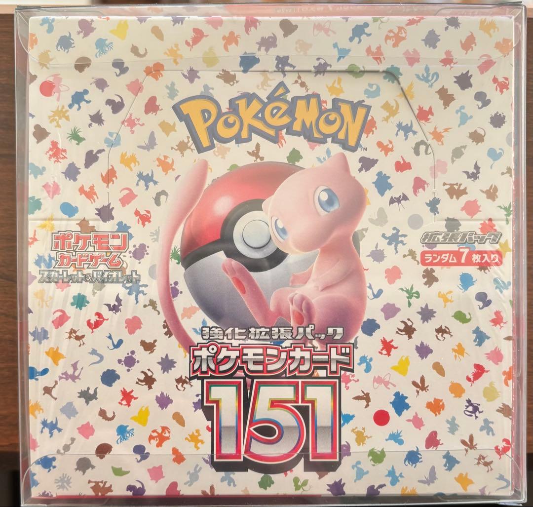 【シュリンク付き】ポケモンカード151 未開封1BOX