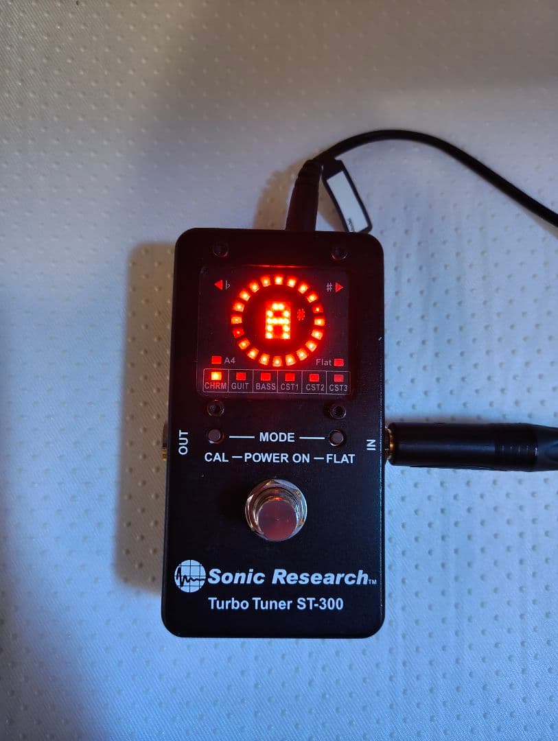 Sonic Research ST-300ストロボチューナー