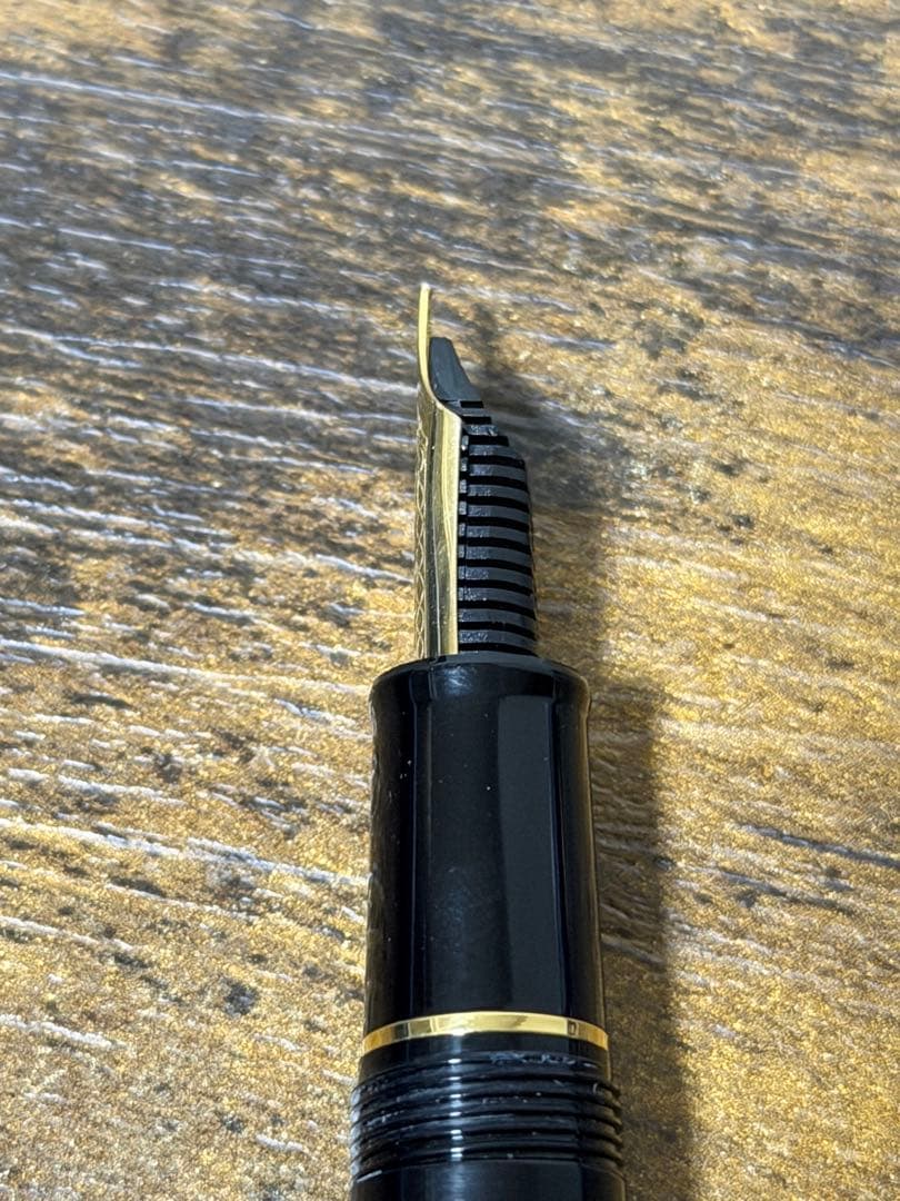 筆記確認&洗浄済　旧ニブ　21金　ゴールド　セーラー　万年筆　中細字