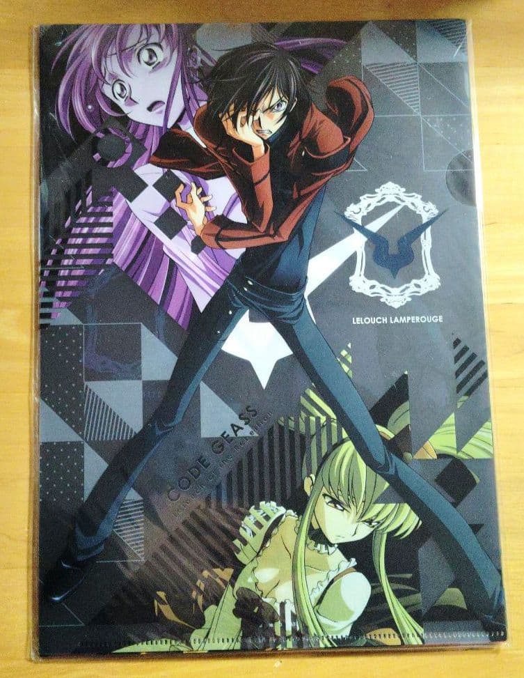 【未開封】コードギアス　クリアファイル3枚セット　CLAMP