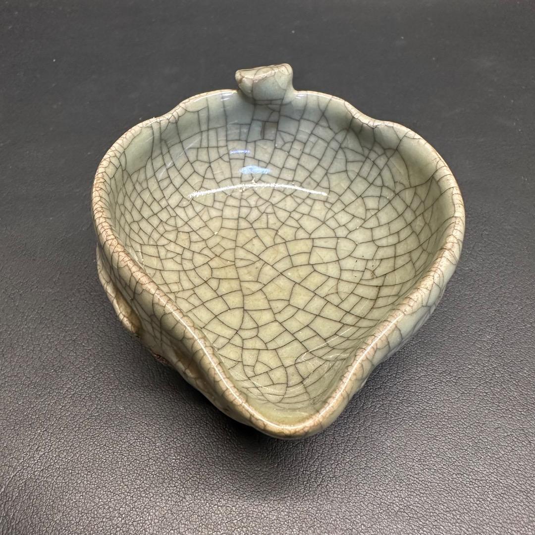 ♡Ea左1009 相馬陶徳 貫入 陶器製 器 湯冷まし 煎茶道具 相馬焼