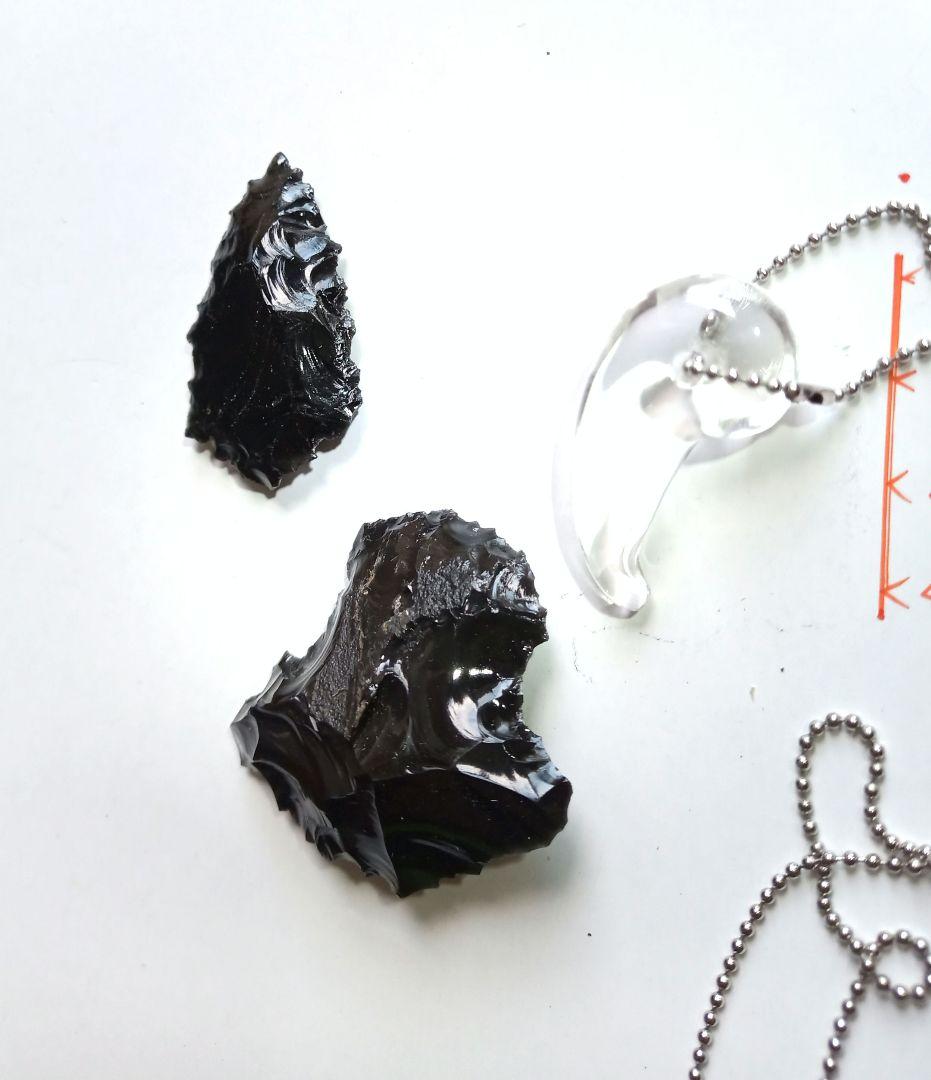 カムイ♢セット 石器 ❒ 縄文 模写 勾玉