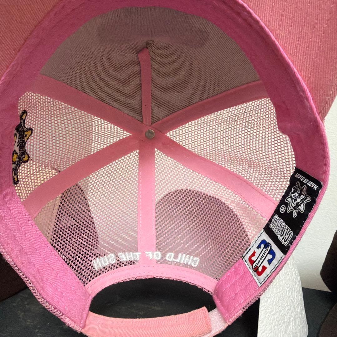 GLO GANG トラッカーハット ピンク グローギャング キャップ
