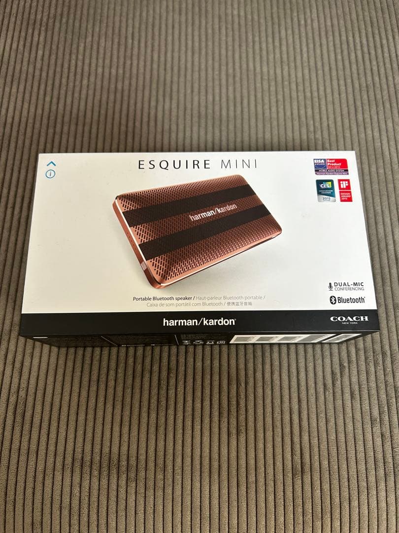 【美品】harman/kardon ESQUIRE MINI #COACHコラボ