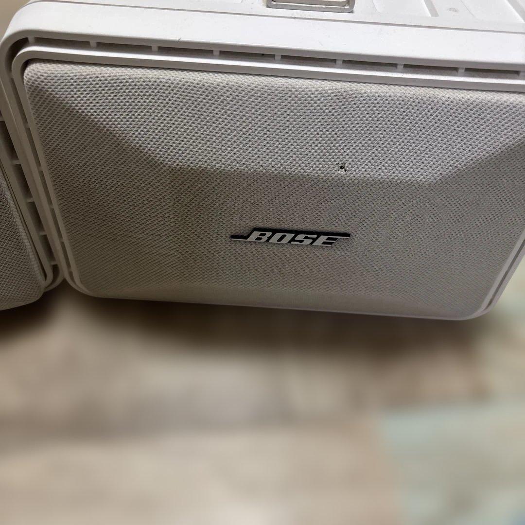 ミ*ズ様 BOSE　スピーカー　101MMW　ペア　天吊金具付き　ホワイト 白