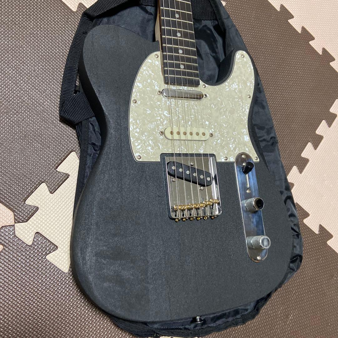 エレキギター (テレキャスタータイプ) 5way切替&2.5Kg &ソフトケース
