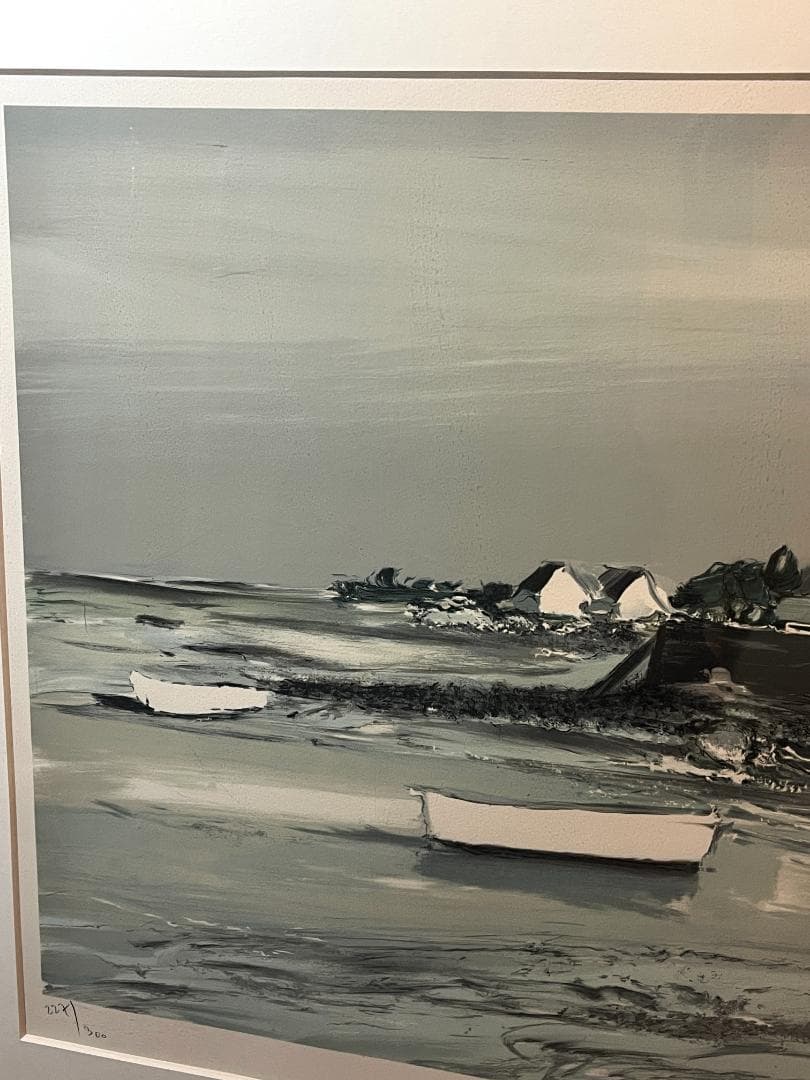 特大型 リトグラフ ジョルジュ・ラポルト