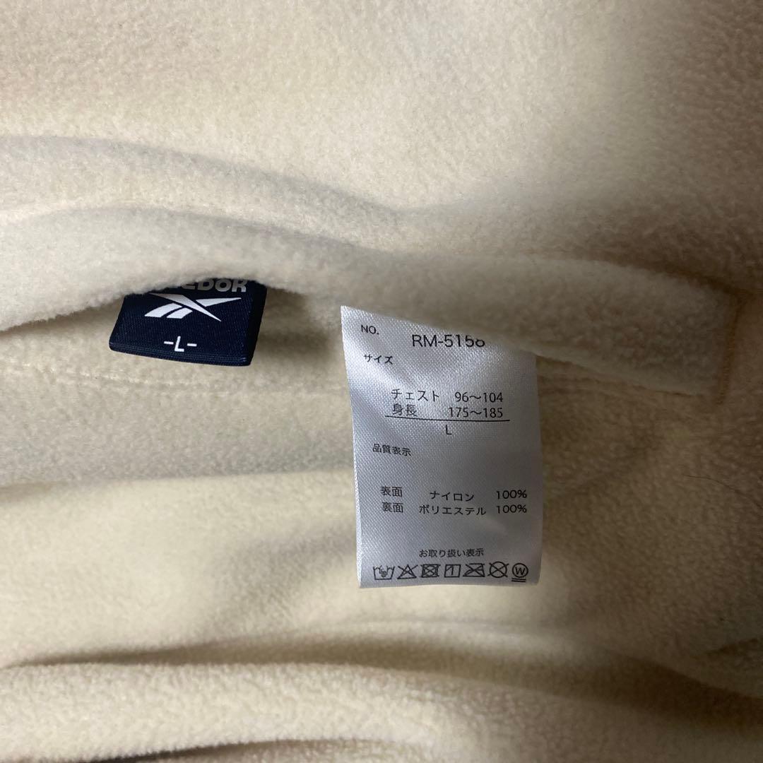 Reebok ネイビー ジャケット Lサイズ