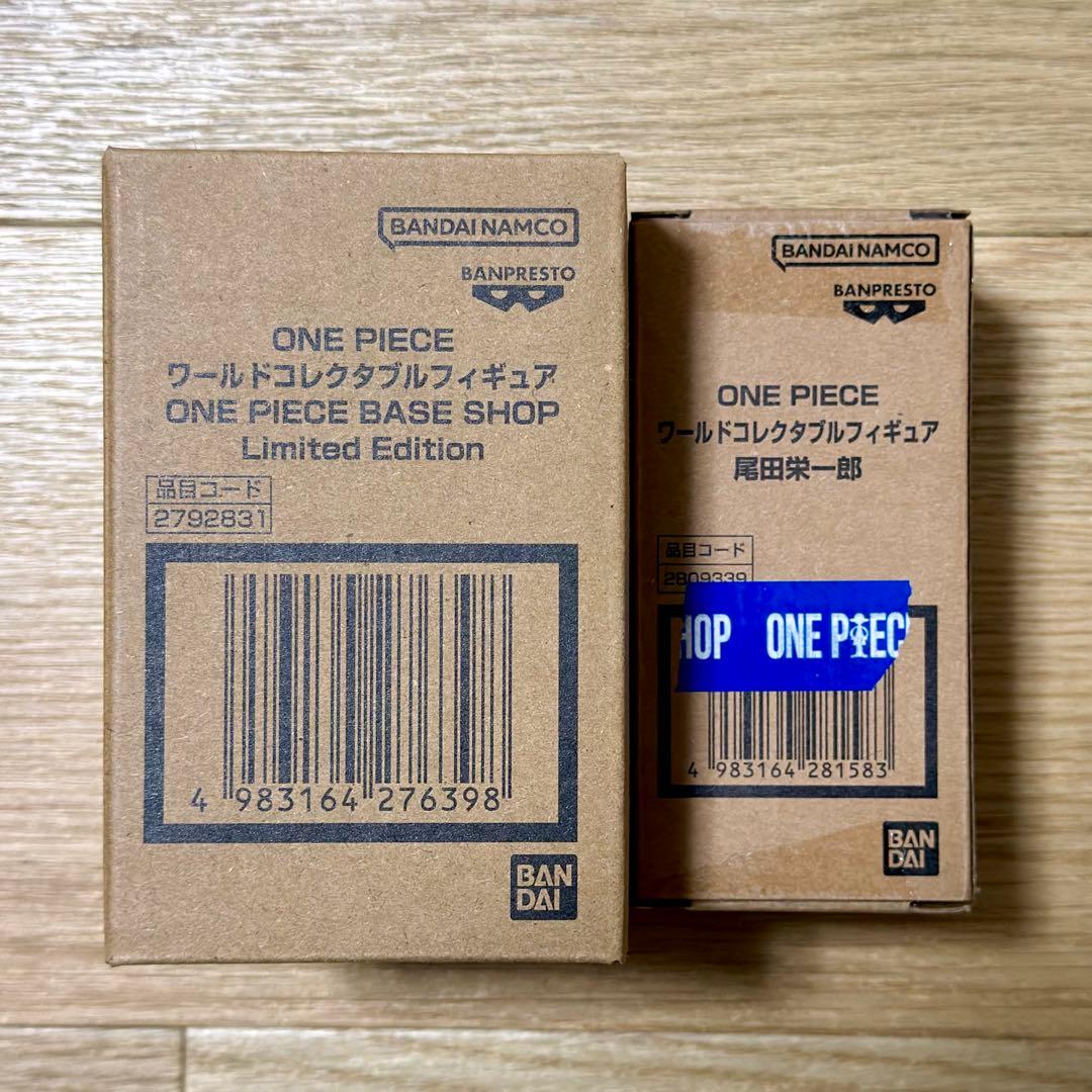 ONE PIECE BASE SHOP限定 ルフィ尾田栄一郎ワーコレ フィギュア