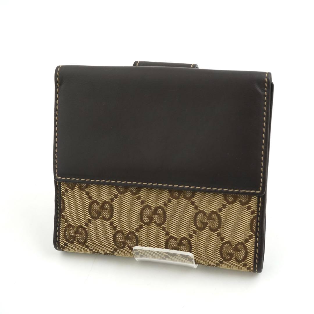 ✨未使用展示品・箱付き✨　GUCCI ミニ財布　ラブリーハート　GGライン　シマ