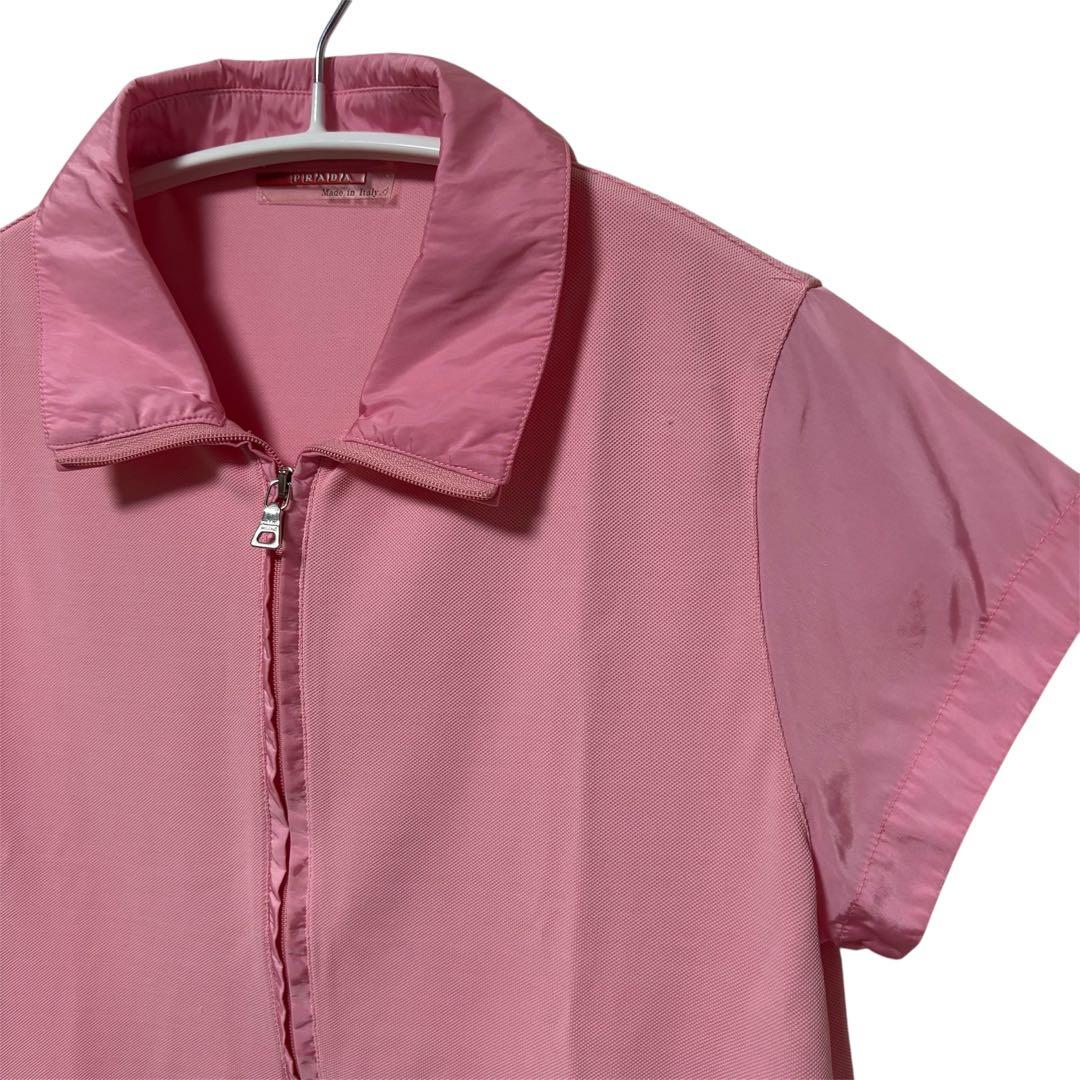 PRADA SPORTS プラダスポーツ　ポロシャツ　レディース　ピンク