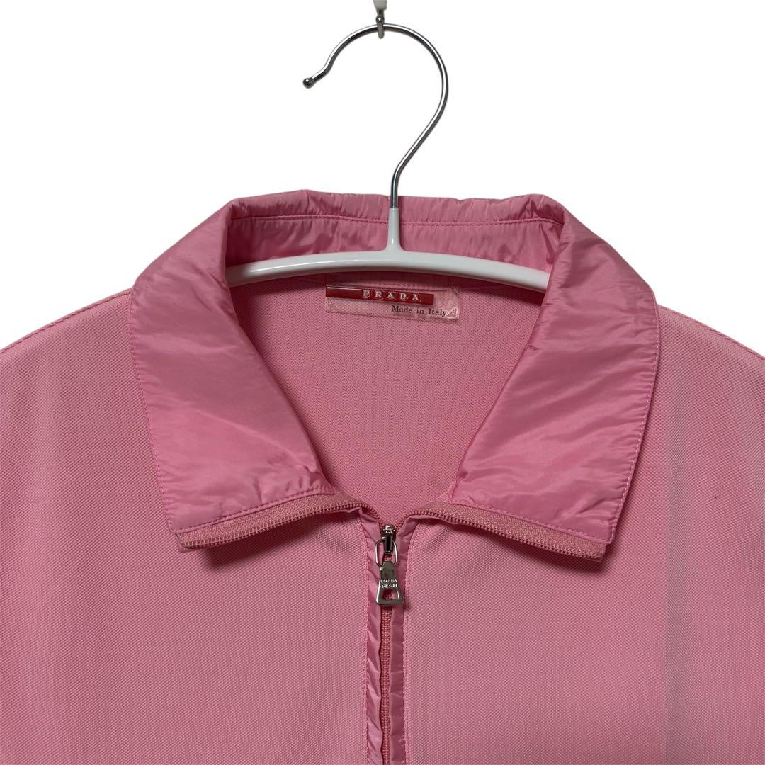PRADA SPORTS プラダスポーツ　ポロシャツ　レディース　ピンク
