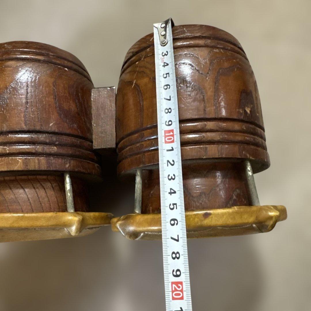 KOHO ボンゴ 木製 動物の皮ヘッド（羊