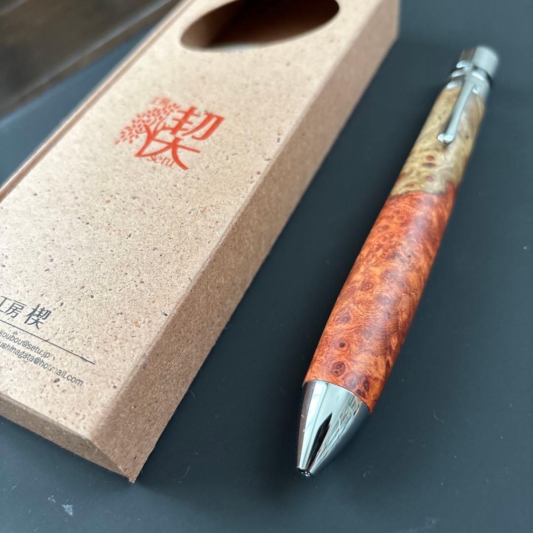 工房楔　グラッソ　花梨紅白（こぶ杢）