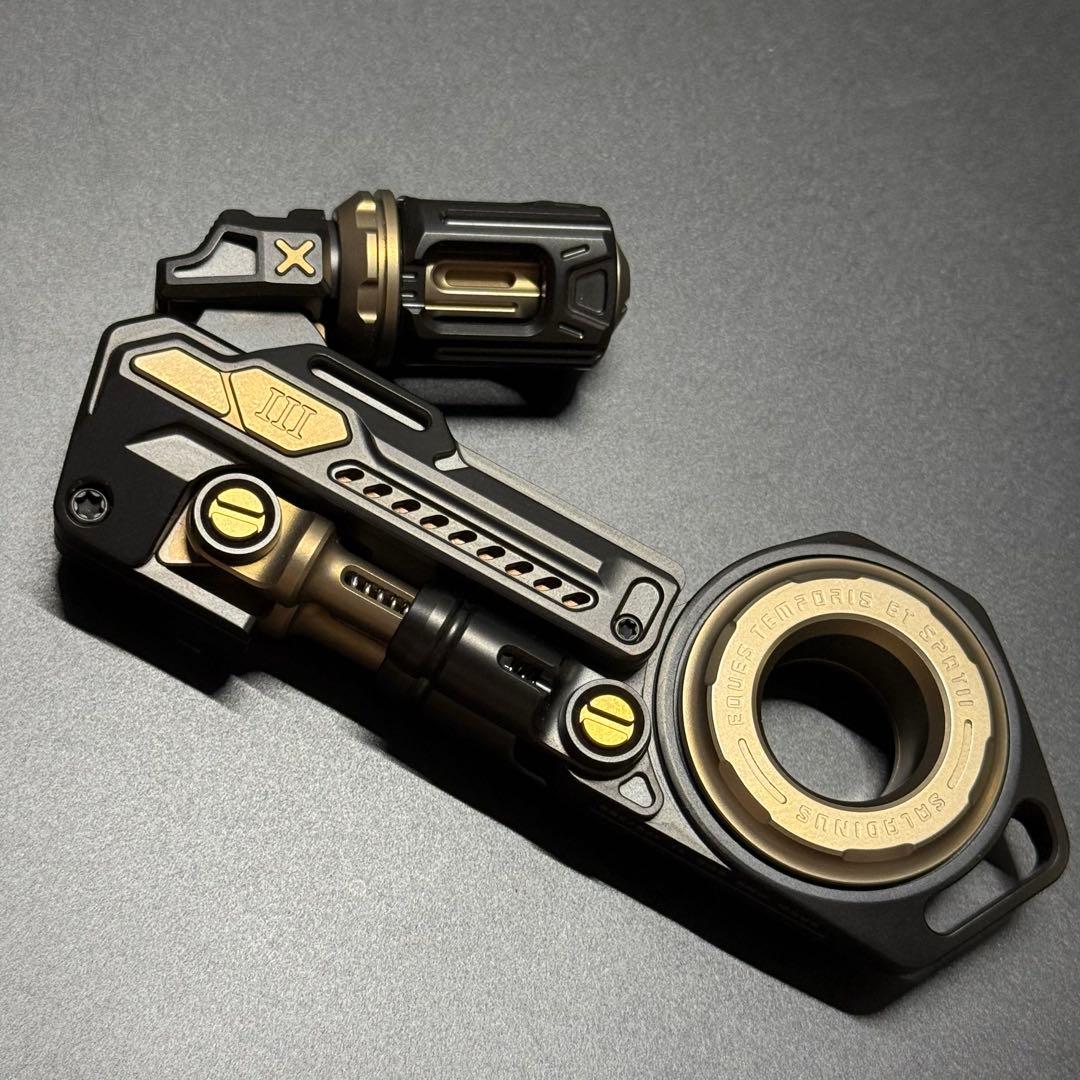 「正規品」01EDC Time Knight 3.0 フィジェットトイ　Ti製