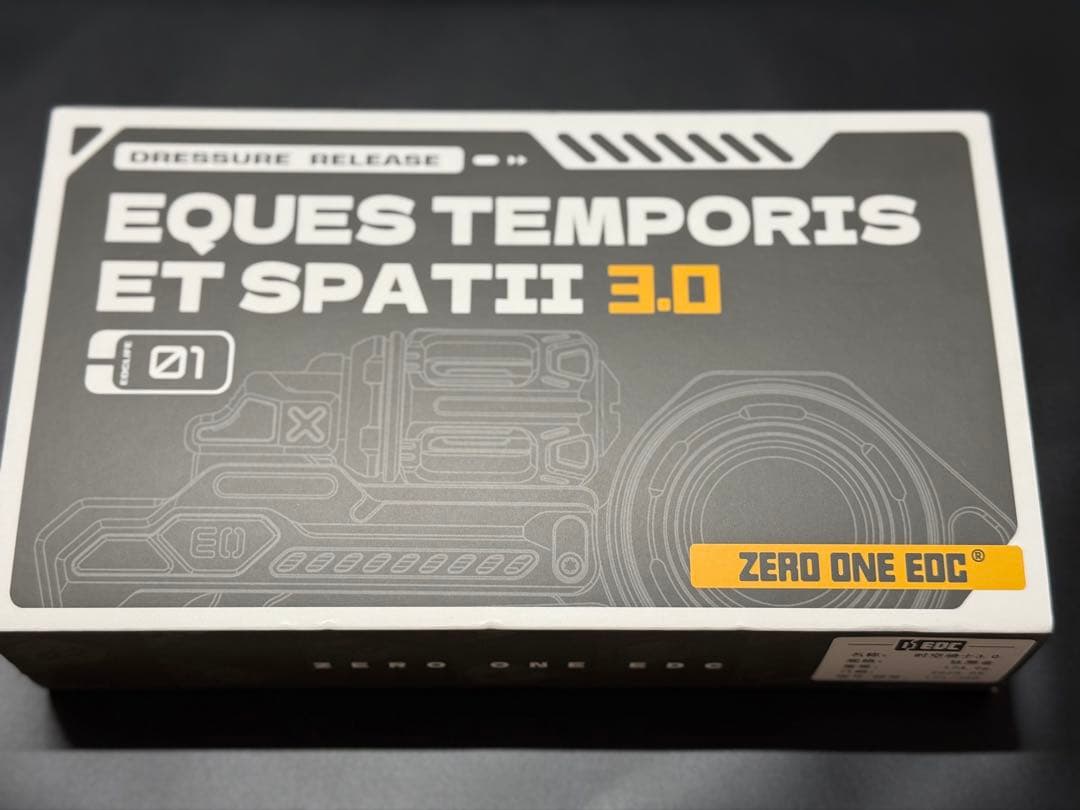 「正規品」01EDC Time Knight 3.0 フィジェットトイ　Ti製