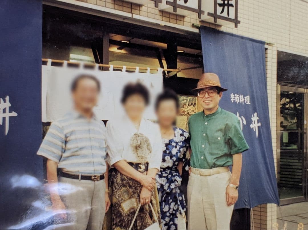 柳原良平先生 直筆イラスト サイン入色紙 客船クイーンエリザベス（1989年）