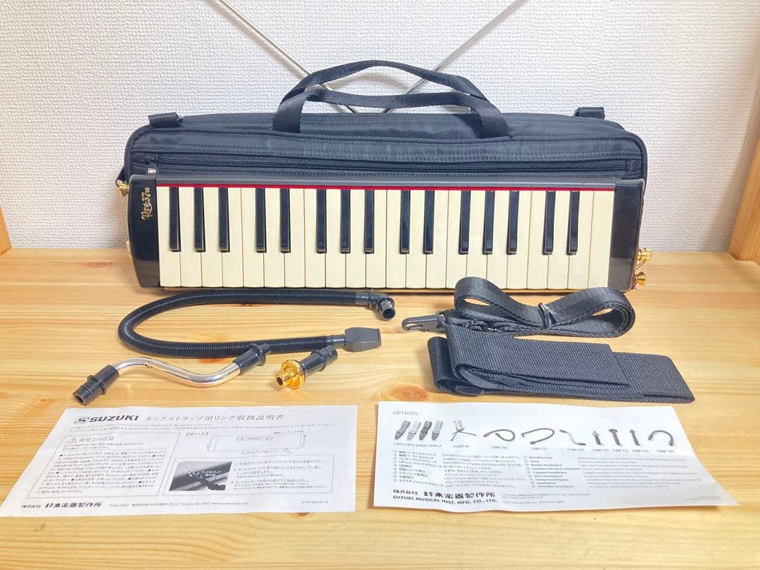 ☆ 超美品！！ SUZUKI PRO-37 V3 メロディオン 鍵盤ハーモニカ