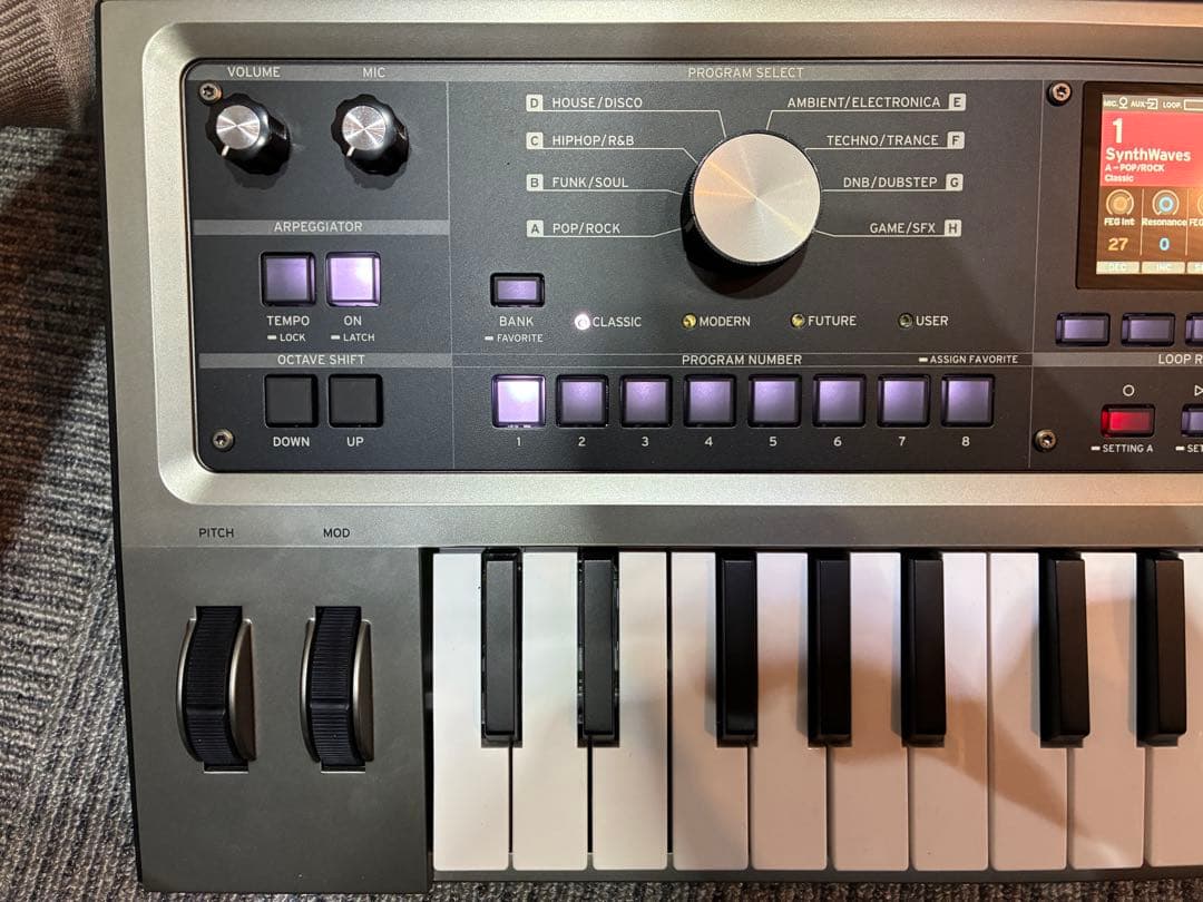 美品　KORG コルグ　microKORG2 MK-2 37鍵シンセサイザー