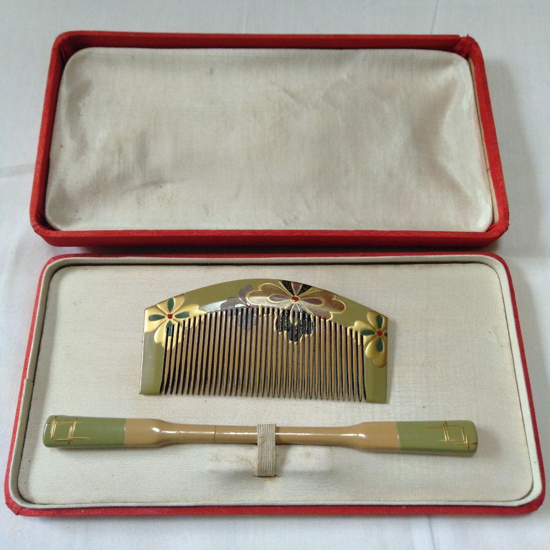 骨董品　アンティーク　クシ　かんざし